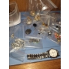Image 4 : Assorted Women's Costume Jewelry: Necklaces, Lorus Watch, Earrings, Strength Pin