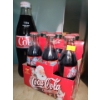 Image 1 : Coca Cola 6 Pack Glass Bottles and Coke Vintage 1 Litre Glass (All Unopened)