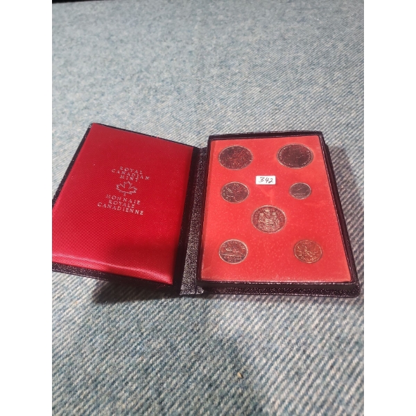 Royal Canadian Mint 1972 Coin Collection