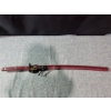 Image 4 : 37" Red Crackle Detail Katana Sword w/ Rope Grip Handle