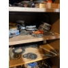 Image 4 :  Large cabinet full of grinders grinding wheels several packs of new grinding wheels drills several 