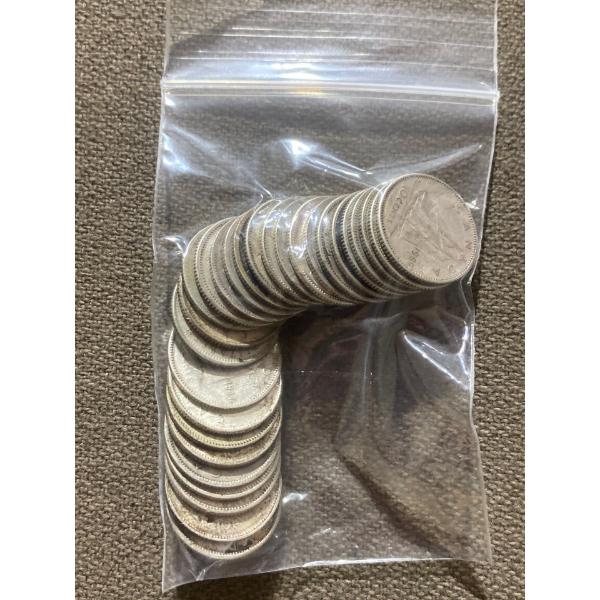 28 Canadian 10-Cent Pieces 80% Silver 2.33 Grams