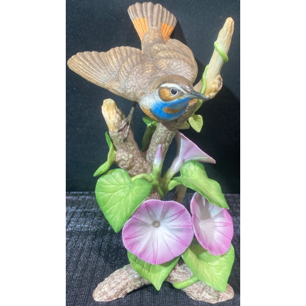Porcelain Goldfinch Statue