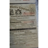 Image 7 : Authentic Stock Certificates For The Mediterranean Electric Telegraph Company Issued In The 1850s.