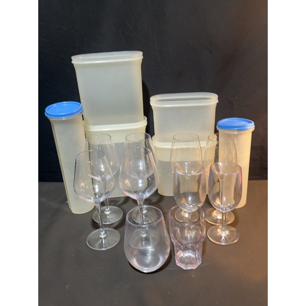 Plastic Drinkware and Storage Containers