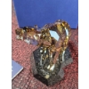 Image 2 : Swarovski Crystal Grizzly Bear Figurine on Marble Base