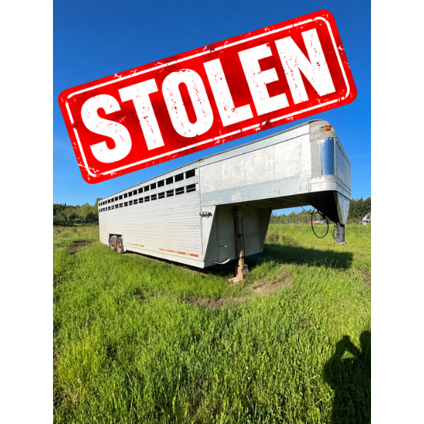 2005 EBY Aluminum Gooseneck Livestock Trailer