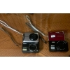 Image 2 : Four Vintage Cameras W/ Chargers for Three  Canon, Nikon +Cords