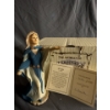 Image 14 : Krystonia Hand Painted Figurines, Made in England w/ Certificates,  6 Pieces - Lrgest ~8in Tall