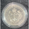 Image 2 :  1990 Queen Mother 90th Birthday £5 92.5% Silver Proof Coin, 26.2 grams