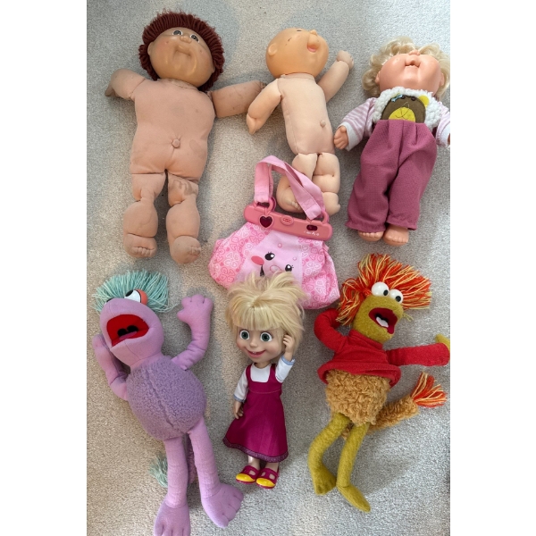Vintage Cabbage Patch Kids Fraggle Rock & More