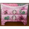 Image 3 : Desk Decor - Mirrored Tray Trinket Box China Vase & More