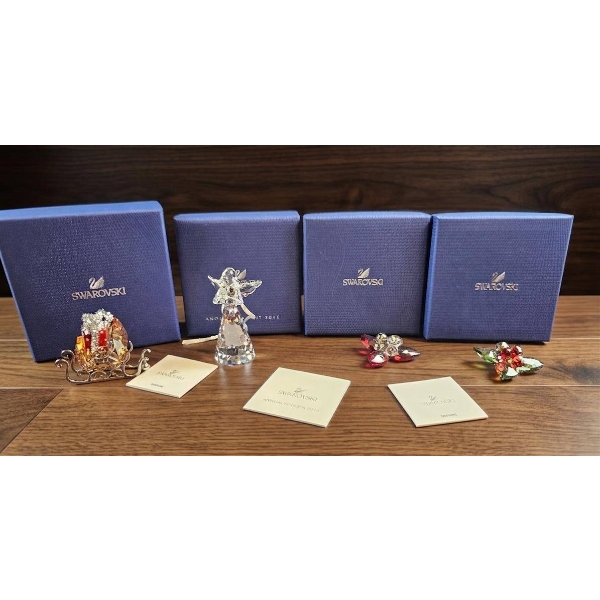 Swarovski Crystal Ornaments and Figurines with Original Boxes