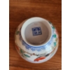 Image 4 : Chinese Eggshell Porcelain Bowl with Polychrome Floral Design, 3.5 Diameter