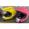 Image 2 : NEW FULMER MX Helmets - PHX Helium 2 Size XS Yellow & Helium 2 Size L Pink