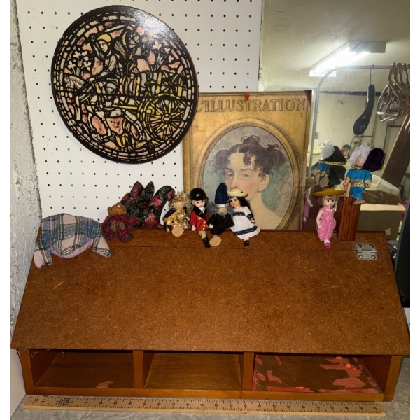 Misc. Basement Finds - 3 Cabin Bird House Dinkie Toys Decorative Plate & More