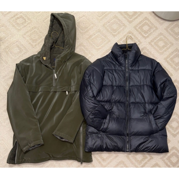 Ladies Outerwear - Size Large / Hooded Jogger w/ Down Filled Puffer