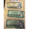 Image 2 : last of the Canadian 1$ & 2$thank notes from 1986 to 1954 all in nice condition