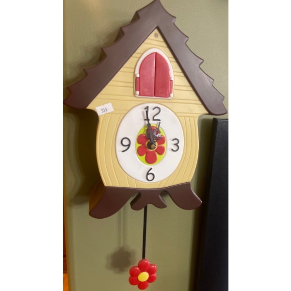 Plastic German Style Quartz Cuckoo Clock 19T