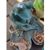 Image 4 : Assorted Garden Decor: Frog w/ Flower 12 T 