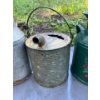 Image 3 : Antique milk jugs watering can and ash bucket