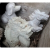 Image 6 : Chinese Zodiac Stone Animal Statues and Granite Finials