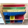 Image 2 : Tall Single Five Shelf Book Shelf & Toddlers Toy Storage Shelf -29x16x80"tall