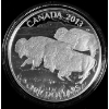 Image 1 : 2013 $100 for $100 Bison Stampede - 99.9% Fine Silver Coin - #3