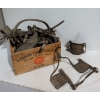 Image 1 : Antique Lemon Hart & Son Rum Crate w/ Assorted Western History Ephemera 
