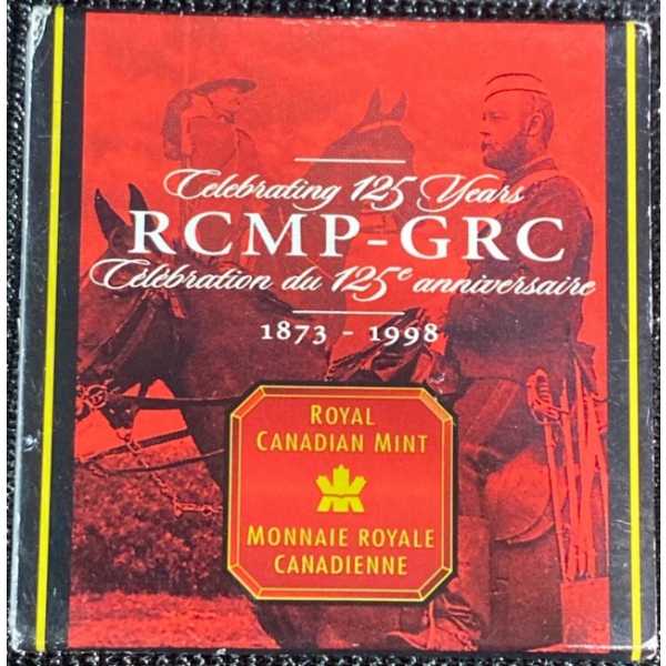 1998 RCMP 125th Anniversary Silver Dollar