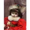 Image 3 : Victorian Collection Limited Edition Porcelain Doll With Holiday Outfit