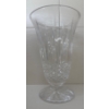 Image 2 : Waterford Crystal Lismore Pattern Footed Vase - 12"Tall