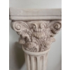Image 3 : Decorative Plaster Urn 11 W, 19 T and Pillar 9 W, 9 D, 28 T 