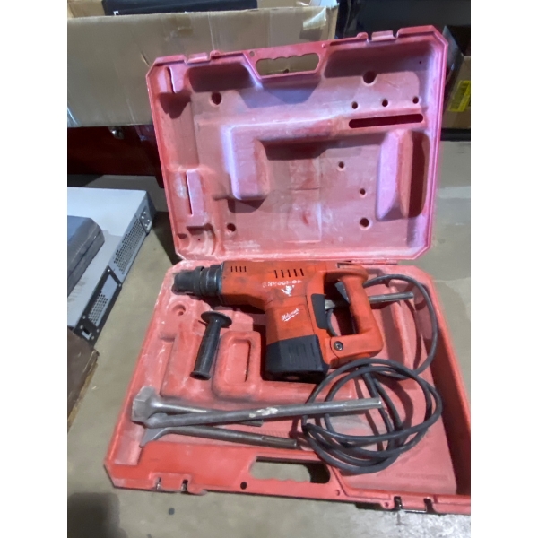 Milwaukee Rotary Hammer Drill with Accessories in Hard Case