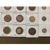 Image 2 : 40 World Coins in Labeled Card Holders