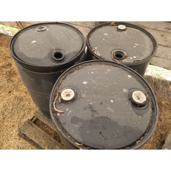3 Rain Barrels