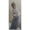 Image 1 : Casades Porcelain  Girl w/ Little Friend -  9T   