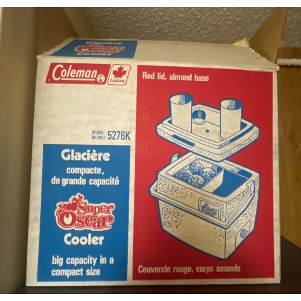 Coleman Cooler ModelNo: 5276K  Sugar Oscar Cooler