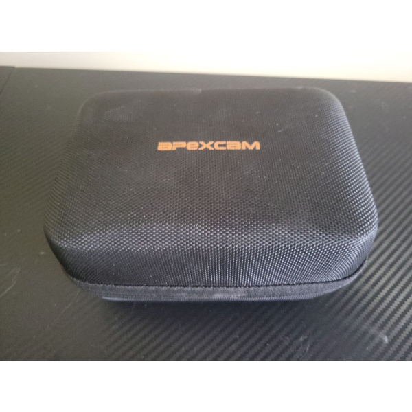 New Apexcam Hi Def Air Action Camera w/ Accessories & Travel Case
