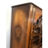 Image 9 : Glass Front Wood China Cabinet with Drawer- From Camrose 1930’s