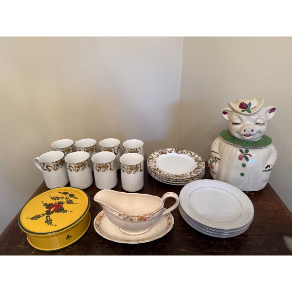 China & Dish Collection - Grindley England, India, Lynns, American Atelier 