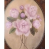 Image 2 : Pair of Ornate Wood Framed Floral Paintings 21 1/2 w 25 1/2 h