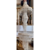 Image 5 : Glorious Seashell Macrame Chandelier - 92T Beautiful & Well Constructed 
