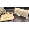Image 12 : Vintage Accessories: Unused Pantyhose, Gloves, Hats, Swim Cap, and Eel Skin Purses