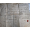 Image 4 : Antique Legal Document, Specifically A Handwritten Indenture Or Deed, Likely From The 18th Or 19th.