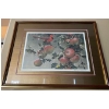 Image 1 : Robert Bateman's - Cardinal And Wild Apples - Framed Limited Edition Print Signed 