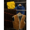 Image 1 : Mens Clothing Collection (L);  Vest, Jeans, Olympic Jacket, Rain Pant, Blanket, Plus Clothing Rack