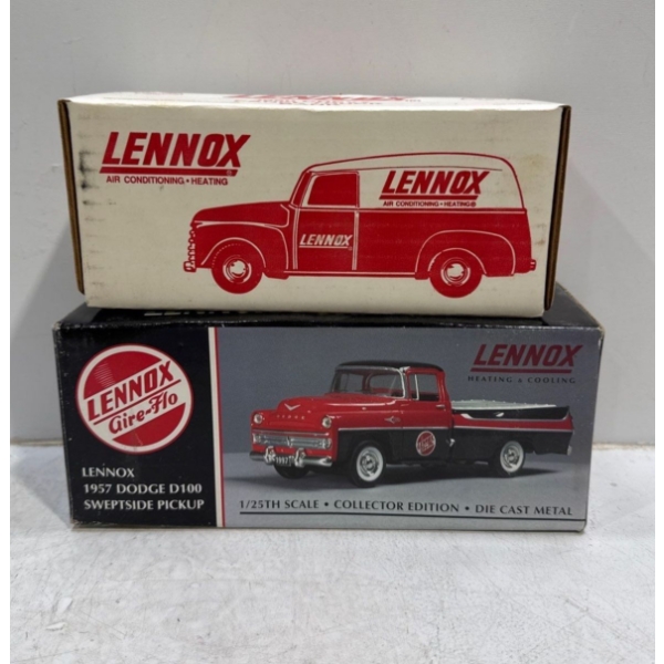 Lennox Die Cast Vehicles