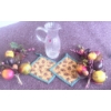 Image 1 : Decorative Lot Including Ceramic Birds, Wicker Wreath, and Glass Pitcher