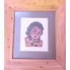 Image 5 : Four Framed Embroidered Portraits Featuring Indigenous Figures